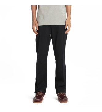 Pantalón chino recto de sarga Claremont negro (35/34), Casual, Algodón Orgánico, Sostenible, Timberland