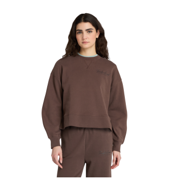 Timberland para mujer. TB0A41ZB2431 Sudadera Lush Comfort marrón (M), Casual, Algodón