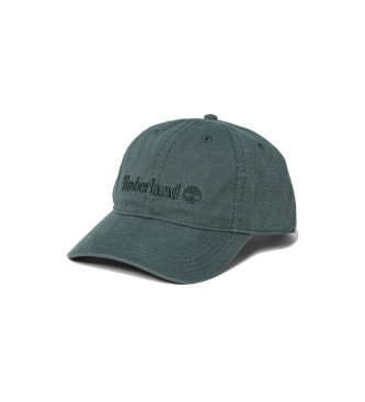 Timberland para hombre. TB0A65QX3171 Gorra Cooper Hill verde (OSFA), Casual, Algodón