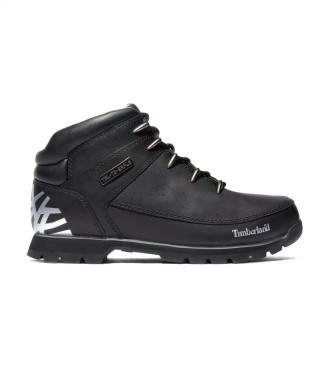 Timberland para hombre. TB0A17JR0011 Botines de Piel Euro Sprint Hiker negro (43), Plano, Cordones, Deportivo, Outdoor