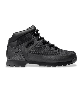 Timberland para hombre. TB1A1QHR0151 Zapatillas impermeables de media caña Euro Sprint negro (47.5), Plano, Cordones, Casual