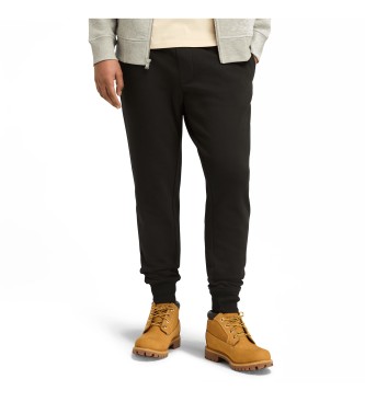 Timberland para hombre. TB0A2CN7X651 Pantalón de chándal con reverso cepillado Exeter River negro (S), Casual, Deportivo, Algodón, Multidepo