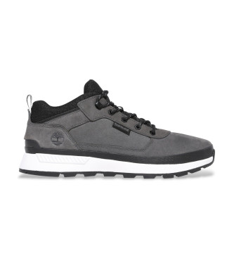 Timberland para hombre. TB1A2A230331 Zapatillas de piel Field Trekker gris (41.5), Plano, Cordones, Casual