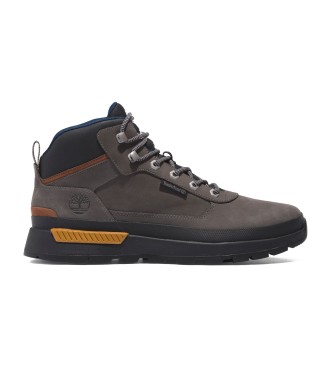 Timberland para hombre. TB0A61ER0331 Zapatillas de piel Field Trekker gris (41), Plano, Cordones, Casual, Deportivo, Outdoor