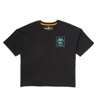 Timberland para mujer. Camiseta Graphic negro Timberland