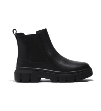 Timberland Botines de piel de media caña Chelsea Field negro (36 W)