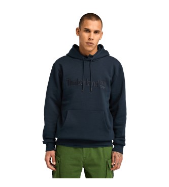 Timberland para hombre. TB0A6VFJ4331 Sudadera con capucha Hampthon marino (XL), Casual, Algodón