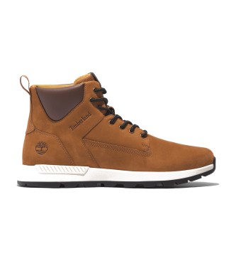 Timberland para hombre. TB0A2H7QF131 Zapatillas de piel de media caña con cordones Killington Trekker marrón (44), Plano, Casual