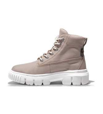 Timberland Para Mulher. TB0A2JGD2691 Botas Greyfield De Cano MéDio Com Atacadores Em Cinzento (39 W), Plano, CordãO, Casual, Taupe-image