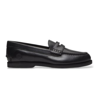 Timberland Mocasines de piel Classic Boat negro (38 W)