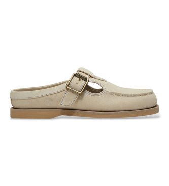 Para mujer. TB0A5MT9ER31 Náuticos de Piel clásico destalonado (37.5 W), Plano, Ante, Ninguno, Casual