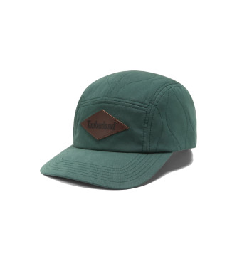 Timberland para hombre. TB0A66A23171 Gorra Overstitch verde (OSFA), Casual, Algodón