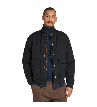 Timberland para hombre. TB0A6JDQ0011 Chaqueta Quilted negro (XXL), Casual, Algodón