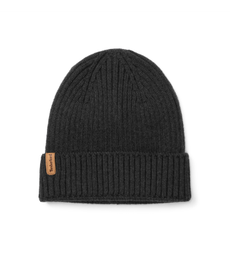 Timberland para hombre. TB0A66520011 Gorro Rib negro (OSFA), Casual, Acrílico