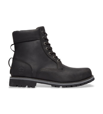 Timberland para hombre. TB1A2KTV0151 Botas de Piel impermeables Rugged negro (42), Plano, Cordones, Casual