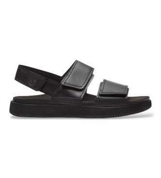 Para hombre. TB0A26X8W021 Sandalias de Piel con tira trasera Casco Cove (40), Plano, Velcro, Casual