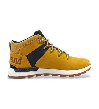 Timberland para hombre. TB0A6DQDEJS1 Zapatillas de Piel Sprint Trekker marrón (43), Plano, Cordones, Casual, Deportivo, Outdoor
