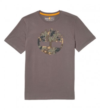 Timberland para hombre. Camiseta Tree Camo gris Timberland