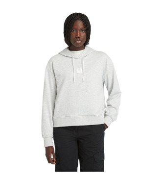 Timberland para mujer. TB0A5SX2EK31 Sudadera Loop Back gris (XXL), Casual, Algodón, Manga larga