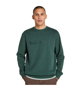 Timberland para hombre. TB0A6VG63171 Sudadera Hampton verde oscuro (XL), Casual, Algodón