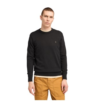 Timberland para hombre. TB0A2BMMX651 Jersey Williams River negro (S), Casual, Algodón Orgánico, Sostenible