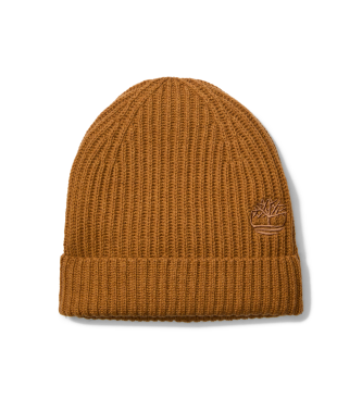 Timberland para hombre. TB0A66CJ2311 Gorro Mezcla marrón claro (OSFA), Casual, Poliéster