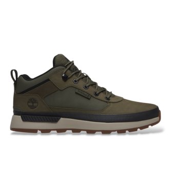 Timberland Zapatillas de piel Field Trekker verde (44 W)