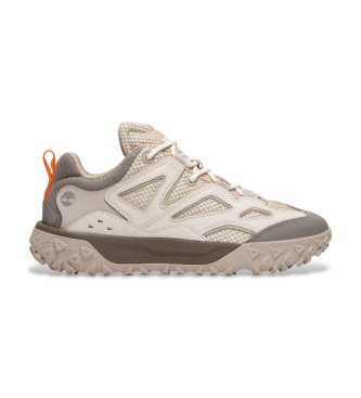 Timberlandvoor mannen. TB0A6DU2EW21 GreenStride Motion 6 Leren Sneakers grijs (47.5), Leer, Plat, Veters, Casual, Sportief, Buiten