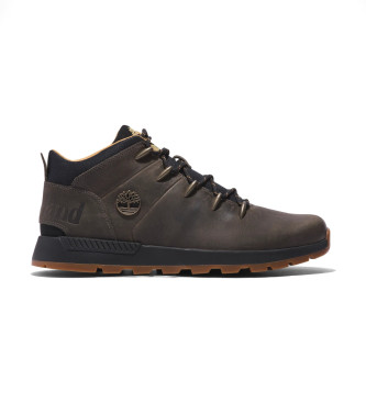 Timberland para hombre. TB0A657Z0331 Zapatillas de Piel Sprint Trekker marrón (45), Plano, Cordones, Casual
