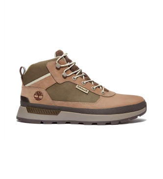 Timberland para hombre. TB0A6DPSA4P1 Zapatillas Field Trekker gris, marrón (40), Piel, Plano, Cordones, Casual, Outdoor