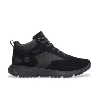 Timberlandvoor mannen. TB0A6DP2EK41 Leren sportschoenen Voyager Park zwart (41), Leer, Plat, Veters, Casual, Sportief, Buiten