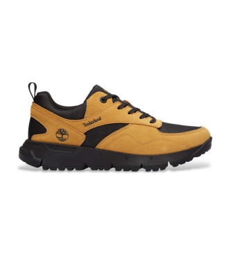 Timberlandvoor mannen. TB0A6DTEEF01 Leren sneakers Voyager Park bruin (43.5), Leer, Plat, Veters, Casual