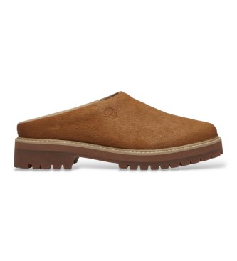 Timberland Zuecos de piel Heritage marrón (45 5 W)