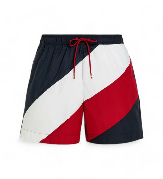 Tommy Hilfiger para hombre. UM0UM03261 Bañador Global Drawstring Stripe marino (M), Multicolor, Beachwear, Poliéster