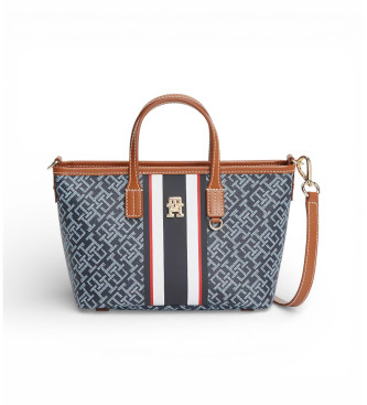 Tommy Hilfiger para mujer. AW0AW18389 Bolso Mini Monoplay azul (OSFA), Casual, Poliuretano