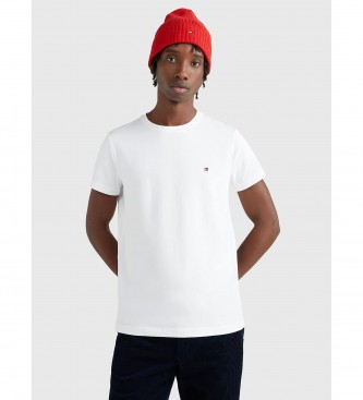 Tommy Hilfiger - pour homme. th flex t-shirt slim fit blanc tommy hilfig