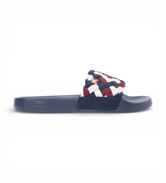 Tommy Hilfiger para mujer. FW0FW09203 Chanclas Maezie marino (41), Beachwear