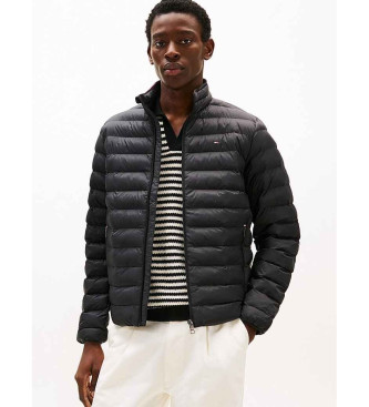Tommy Hilfiger para hombre. MW0MW39990 Chaqueta acolchada plegable negro (L), Casual, Nylon