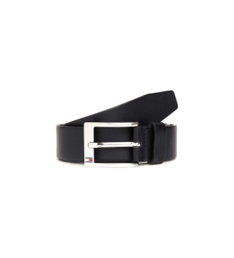 Tommy Hilfiger para hombre. AM0AM08363 Cinturón de piel New Aly negro (90 cm), Casual
