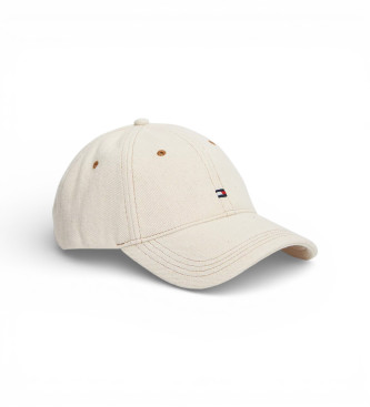 Tommy Hilfiger para hombre. AM0AM14102 Gorra Corporate beige (OSFA), Casual, Algodón