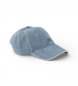 Tommy Hilfiger para hombre. AM0AM14102 Gorra Corporate denim (OSFA), Azul, Casual, Algodón
