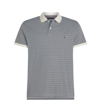 Polo Interlock marino (S), Casual, Algodón, Manga corta