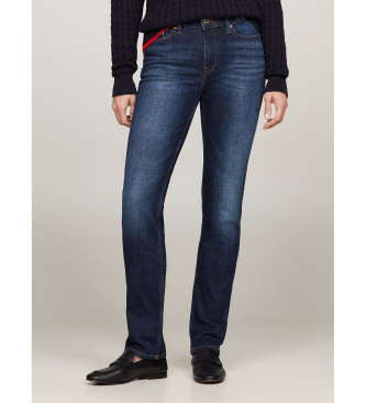 Tommy Hilfigervoor vrouwen. 1M87624289 Jean Rome Recto 420 blauw (32/25), Casual, Katoen, Denim
