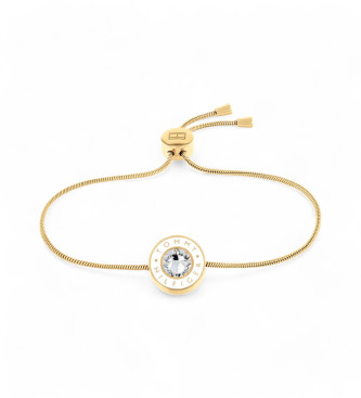 Pulsera en acero inoxidable en oro amarillo dorado (OSFA), Casual, Correa