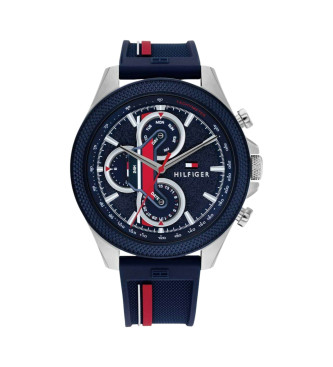 Reloj Clark azul (OSFA), Casual, Correa, Acero Inoxidable