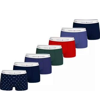 Tommy Hilfiger para hombre. UM0UM03383 Set de 7 slips multicolor (S), Homewear, Algodón Orgánico, Sostenible