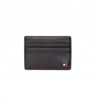 Tommy Hilfiger para hombre. AM0AM00653 Tarjetero de piel AM0AM00653 negro (OSFA), Casual