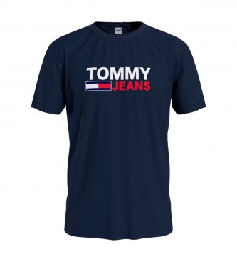 Tommy Hilfiger para hombre. Camiseta Tjm Corp Logo marino Tommy Hilfig