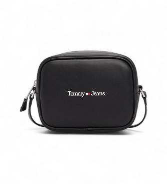 Tommy Jeans para mujer. AW0AW15029 Bolso Camera negro (OSFA), Casual, Poliuretano