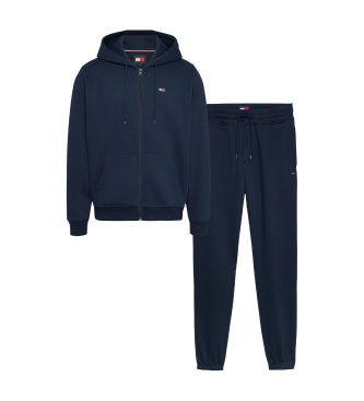 Tommy Jeans para hombre. DM0DM23281 Chándal casual azul (L), Deportivo, Algodón